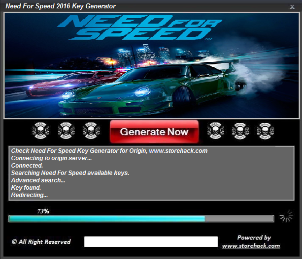 Need For Speed Serial Key Generator